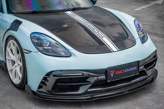 Lago Azul GTS Porsche Body Kit 718 Falda lateral 2017 - 2019 Espoilero del parachoques