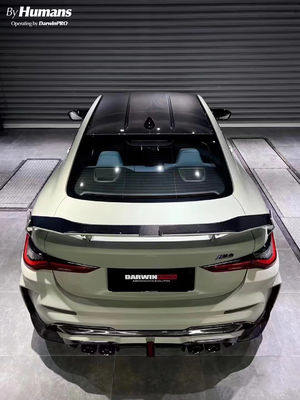 Para BMW G80 G82 M3 M4 Spoiler de fibra de carbono G80 G82 M3 M4 Modernizado Darwin Style Spoiler de cola de fibra de carbono