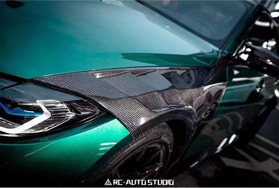 Para BMW M3 M4 G80 G82 Fender de fibra de carbono M3 M4 G80 G82 Fender de fibra de carbono de estilo AE mejorado ligero