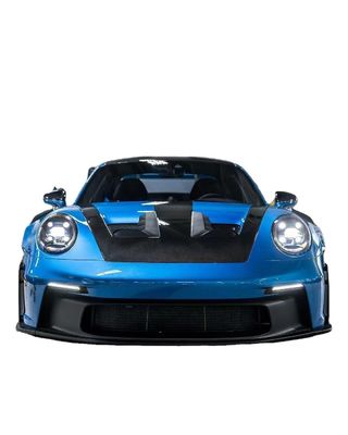 146cm 2020 Porsche 992 Kit de carrocería Difusor de labios delantero Spoiler Hood Kit de carrocería OEM