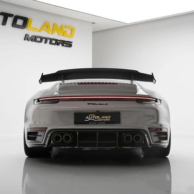 Reparación Porsche 992 Kit de carrocería BS estilo Turbo Widebody difusor Spoiler Fibra de carbono seca