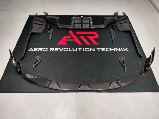 Para BMW M2 G87 Kit de cuerpo de fibra de carbono M2 G87 Moderado AE Estilo Fibra de carbono delantero de labio difusor de spoiler