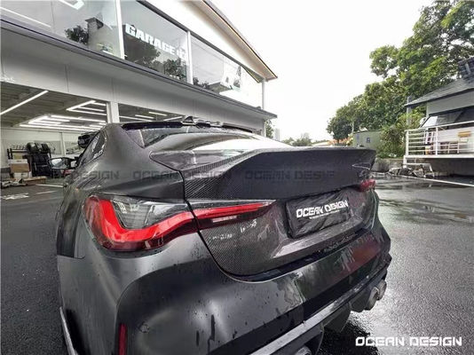 Para el BMW G87 M2 Capa trasera del maletero de fibra de carbono G87 M2 Capa trasera de fibra de carbono de estilo CSL mejorada y capucha del maletero