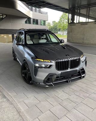 Para el BMW X7 Kit de cuerpo de fibra de carbono X7 Kit de cuerpo de fibra de carbono de estilo LD mejorado