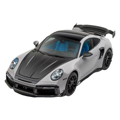 992 Turbo Porsche Body Kit Fibra de carbono estilo MSY Diy el parachoques trasero el capó