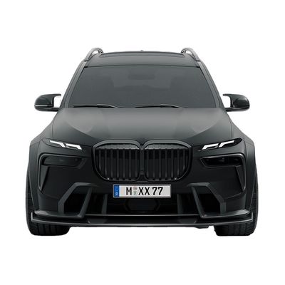 Para el BMW X7 Fibra de carbono Kit de cuerpo X7 Fibra de carbono delantera de labio difusor spoiler capucha del lado falda Kit de cuerpo ancho
