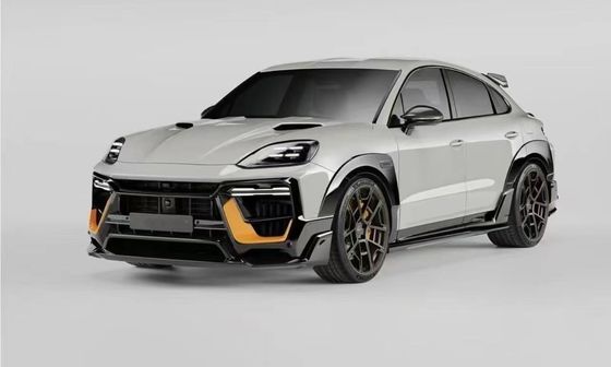2018 - 2024 Porsche Cayenne Kit de carrocería TH Style Diffuser Spoiler Hood Arco de las ruedas del automóvil