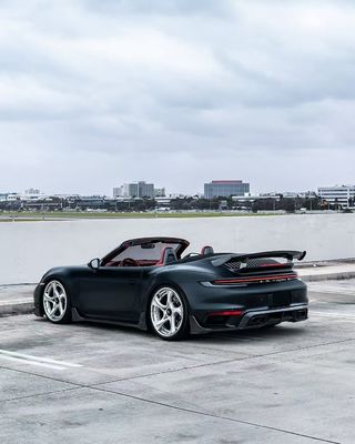 992 Porsche Body Kit 2019 - 2020 1016 estilo Kit de cuerpo de fibra de carbono difusor Spoiler