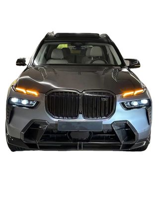 Para el BMW X7 Fibra de carbono capó X7 Modernizado estilo LD de fibra de carbono capó Kit de motor de cubierta de cuerpo