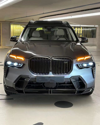 Para el BMW X7 Fibra de carbono capó X7 Modernizado estilo LD de fibra de carbono capó Kit de motor de cubierta de cuerpo