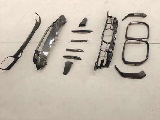 Para el BMW X7 Kit de cuerpo de fibra de carbono X7 OEM estilo de fibra de carbono delantero difusor de labio de luz grande sombreado Kit de cuerpo