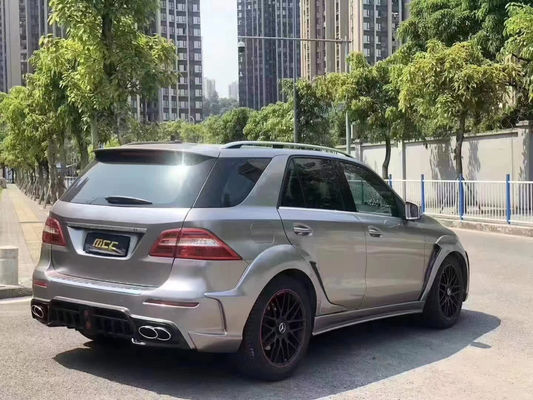 WALD Style Body Kit para Mercedes W166 ML350 ML400 ML63 Body Kit delantero y trasero parachoque cuerpo ancho