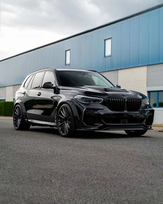 Para BMW X5 G05 F95 Kit de cuerpo ancho de fibra de carbono