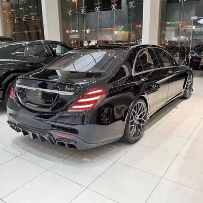 Difusor trasero de pala delantera para Mercedes-Benz W222 AMG S63 S65 S63 S65 Kit de cuerpo de fibra de carbono