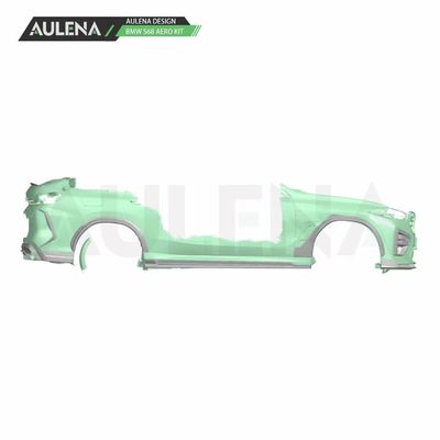 SUV Bmw X6 Kit de carrocería Fibra de carbono X6M Frente parachoques de labio splitter spoiler lateral