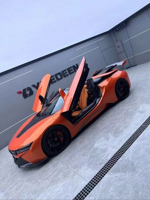 I8 BMW Body Kit Car 2018 - 2019 Spoiler de fibra de carbono delantero del parachoques del alerón