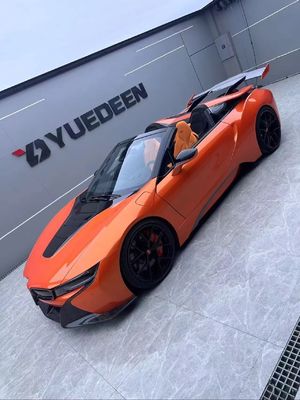 I8 BMW Body Kit Car 2018 - 2019 Spoiler de fibra de carbono delantero del parachoques del alerón