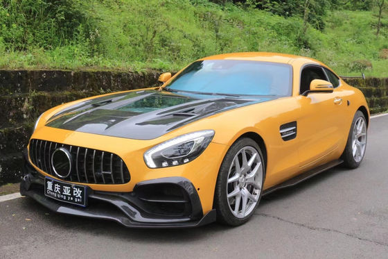 Para el Mercedes AMG GT Fibra de carbono Kit de carrocería AMG GT Fibra de carbono delantera del difundidor de labios