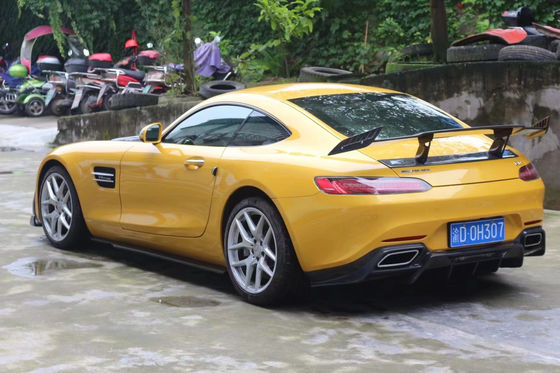 Para el Mercedes AMG GT Fibra de carbono Kit de carrocería AMG GT Fibra de carbono delantera del difundidor de labios