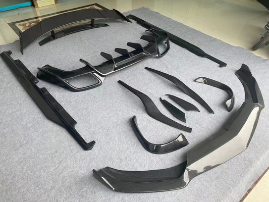 Para el Mercedes AMG GT Fibra de carbono Kit de carrocería AMG GT Fibra de carbono delantera del difundidor de labios