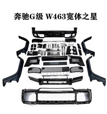 Venta caliente W463 G500 G63 Kit de carrocería W463 Actualización W464 Frente y trasero de las alas del parachoques