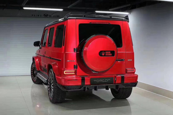 Fibra de carbono de alta calidad W464 G500 G63 Kit de carrocería W464 Upgrade Topcar estilo delantero pala trasera spoiler de labio