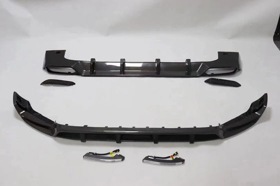 Fibra de carbono de alta calidad W464 G500 G63 Kit de carrocería W464 Upgrade Topcar estilo delantero pala trasera spoiler de labio