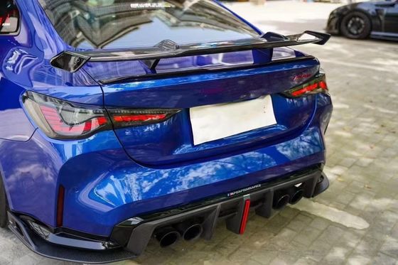G82 M4 Bmw M4 Kit de cuerpo F82 Labio delantero G80 M3 faldas laterales Difusor de fibra de carbono