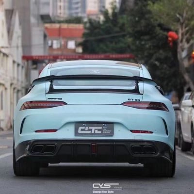 Repuestos de automóviles para Mercedes-Benz AMG GT50 GT53 Kit de carrocería de fibra de carbono GT50 GT53 Gt63 Diffusor de fibra de carbono Spoiler de fibra de carbono