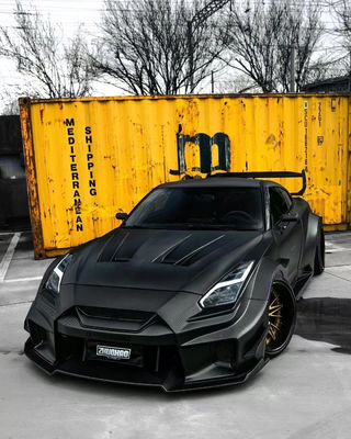 2022 Nuevos productos calientes GTR R35 Kit de carrocería de carrocería para Nissan GTR R35 delantero y trasero
