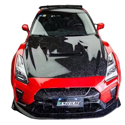 Para el kit de carrocería Nissan GTR, el GTR R35 actualiza el kit de carrocería de fibra de carbono de estilo VARIS
