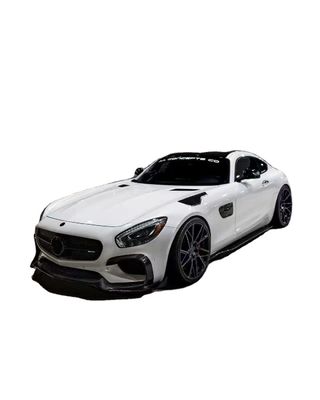 Para el Mercedes AMG GT Fibra de carbono Kit de carrocería AMG GT Fibra de carbono delantera del difundidor de labios