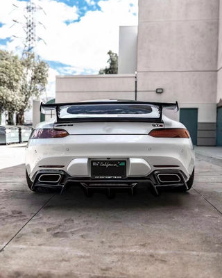 Para el Mercedes AMG GT Fibra de carbono Kit de carrocería AMG GT Fibra de carbono delantera del difundidor de labios
