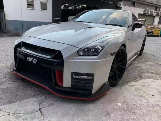 200MM Nissan Gtr Kit de carrocería 2008 - 2020 Nissan delantero parachoques parachoques cubierta de la máquina