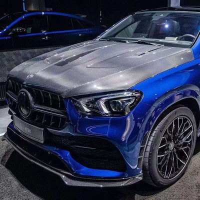 Nuevo producto Capó de fibra de carbono para el Mercedes GLE Coupé GLE Cobertura del motor de fibra de carbono Cobertura de la escotilla del motor