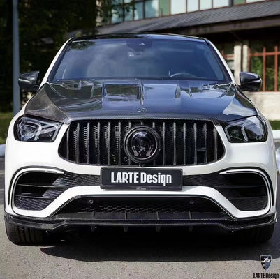 Nuevo producto Capó de fibra de carbono para el Mercedes GLE Coupé GLE Cobertura del motor de fibra de carbono Cobertura de la escotilla del motor