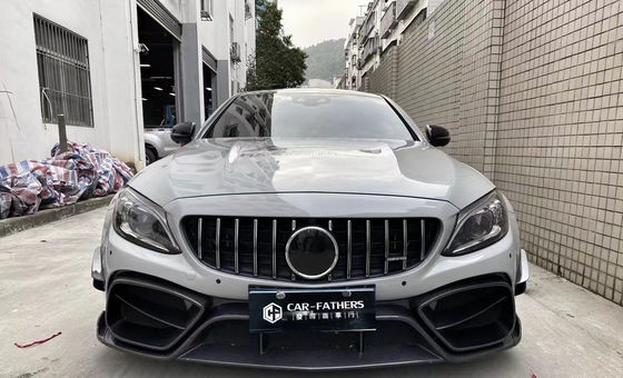 Nuevo producto para Mercedes W205 AMG C63 Coupé Kit de carrocería C63 Coupé Mejorado IMP estilo delantero parachoques