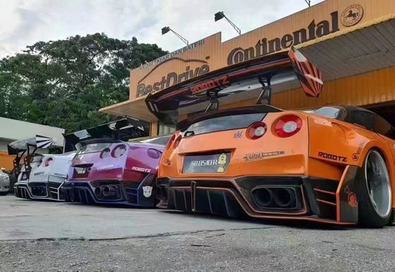 Kit personalizado de carrocería Nissan 2022 GTR R35 delantero y trasero