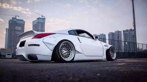 350Z Nissan Body Kit Fibra de Resina Parachoques trasero difusor automático delantero Spoiler de la falda lateral
