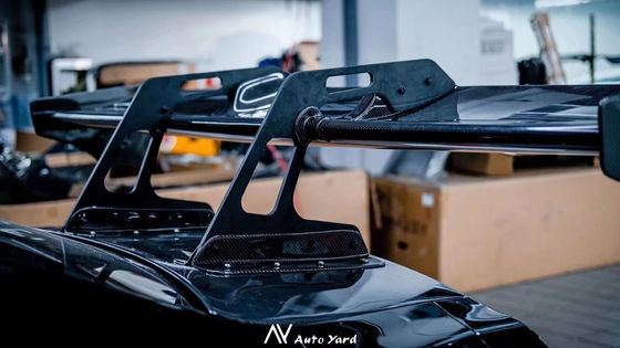 Silver GTR Nissan Body Kit LB Style Spoiler Coche de pato cola aletas de cuerpo Kit Spoiler
