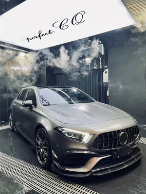 Nuevo producto Kit de carrocería de fibra de carbono para Mercedes CLA45S W177 CLA45S W177 Fibra de carbono de la pala delantera