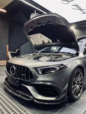 Nuevo producto Kit de carrocería de fibra de carbono para Mercedes CLA45S W177 CLA45S W177 Fibra de carbono de la pala delantera