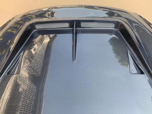Kit de cuerpo de fibra de carbono GTR GTR R35 Hood de fibra de carbono LB estilo