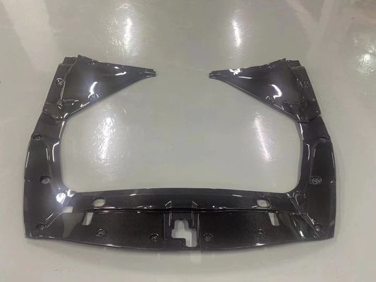 2007- 150 mm Nissan Body Kit GTR R35 Fibra de carbono Escudo del motor Protector de la batería Antifrijo