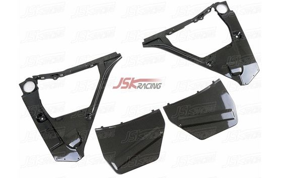 2007- 150 mm Nissan Body Kit GTR R35 Fibra de carbono Escudo del motor Protector de la batería Antifrijo
