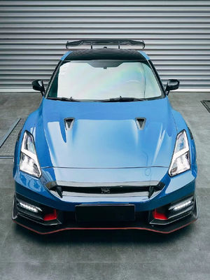 2024 Nissan GTR cuerpo kit de reemplazo Nismo estilo spoiler coche delantero trasero capó