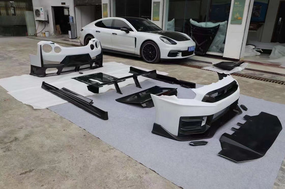 2024 Nissan GTR cuerpo kit de reemplazo Nismo estilo spoiler coche delantero trasero capó