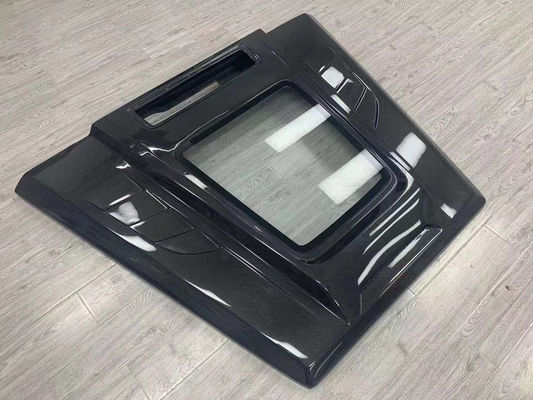 Para el Benz Clase G W463 W464 Capó de fibra de carbono G500G55G63G350 IMP Portada de la máquina de estilo transparente