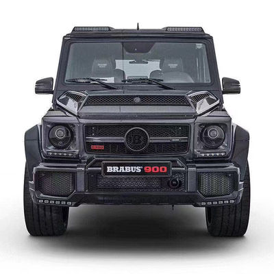 Para Benz Clase G W463 G500 G550 G63 tapa de la máquina de fibra de carbono W463 mejorada B900 estilo de capucha