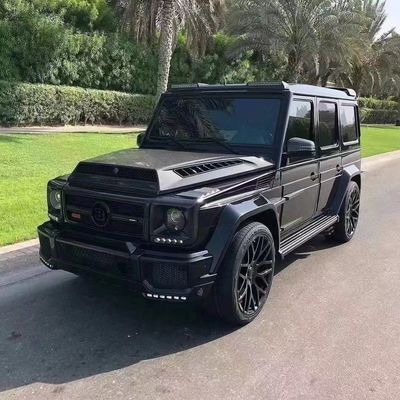 Para Benz Clase G W463 G500 G550 G63 tapa de la máquina de fibra de carbono W463 mejorada B900 estilo de capucha
